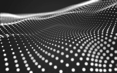 Soyut arka plan. Çokgen şekilli moleküller teknolojisi,