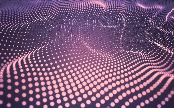 Soyut arka plan. Çokgen şekilli moleküller teknolojisi,