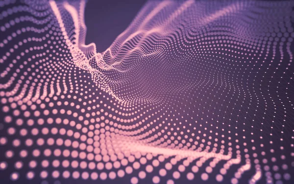 Soyut arka plan. Çokgen şekilli moleküller teknolojisi,