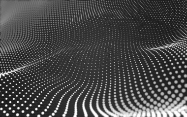 Soyut arka plan. Çokgen şekilli moleküller teknolojisi,