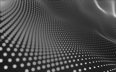 Soyut arka plan. Çokgen şekilli moleküller teknolojisi,