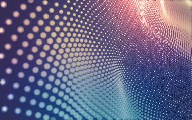 Soyut arka plan. Çokgen şekilli moleküller teknolojisi,