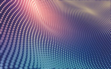 Soyut arka plan. Çokgen şekilli moleküller teknolojisi,