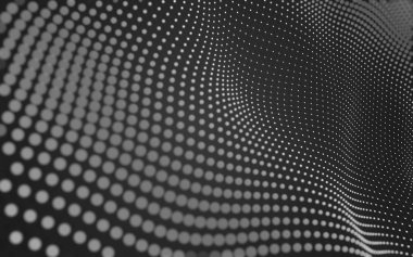 Soyut arka plan. Çokgen şekilli moleküller teknolojisi,