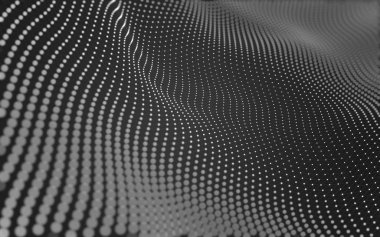 Soyut arka plan. Çokgen şekilli moleküller teknolojisi,