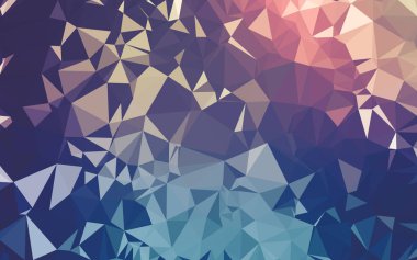 Düşük Poli arka plan, geometri üçgen