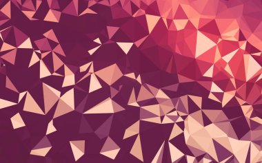 Düşük Poli arka plan, geometri üçgen