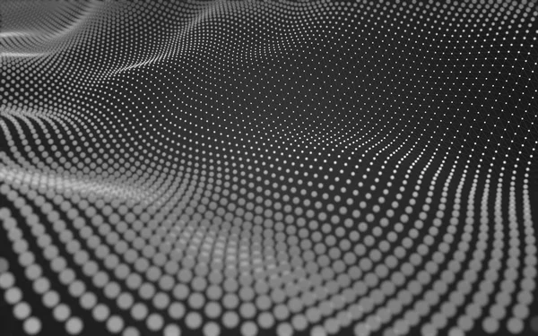 Soyut arka plan. Çokgen şekilli moleküller teknolojisi,