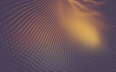 Soyut arka plan. Çokgen şekilli moleküller teknolojisi,