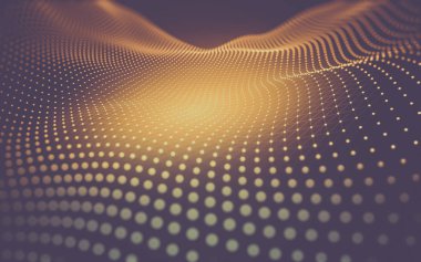 Soyut arka plan. Çokgen şekilli moleküller teknolojisi,