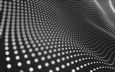 Soyut arka plan. Çokgen şekilli moleküller teknolojisi,