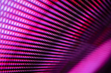 Closeup Led bulanık ekran. Led yumuşak odak arka plan. Soyut 