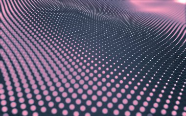 Soyut arka plan. Çokgen şekilli moleküller teknolojisi,