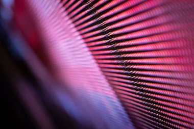 Closeup Led bulanık ekran. Led yumuşak odak arka plan. Soyut 