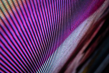 Closeup Led bulanık ekran. Led yumuşak odak arka plan. Soyut 