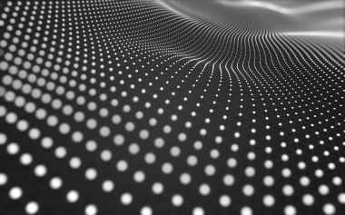 Soyut arka plan. Çokgen şekilli moleküller teknolojisi,