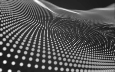 Soyut arka plan. Çokgen şekilli moleküller teknolojisi,