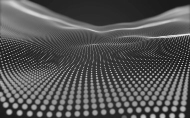 Soyut arka plan. Çokgen şekilli moleküller teknolojisi,