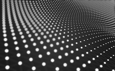 Soyut arka plan. Çokgen şekilli moleküller teknolojisi,