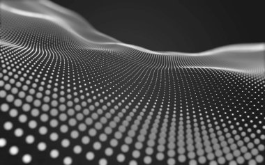 Soyut arka plan. Çokgen şekilli moleküller teknolojisi,