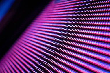 Closeup Led bulanık ekran. Led yumuşak odak arka plan. Soyut 