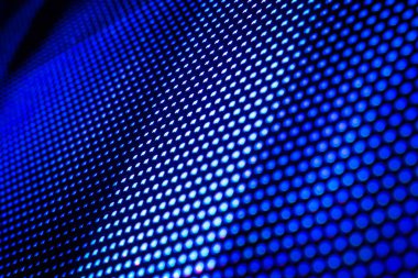 Closeup Led bulanık ekran. Led yumuşak odak arka plan. Soyut 