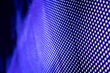 Closeup Led bulanık ekran. Led yumuşak odak arka plan. Soyut 