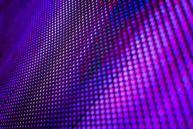 Closeup Led bulanık ekran. Led yumuşak odak arka plan. Soyut 