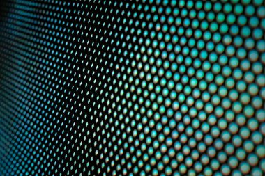 Closeup Led bulanık ekran. Led yumuşak odak arka plan. Soyut 