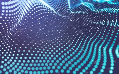 Soyut arka plan. Çokgen şekilli moleküller teknolojisi,