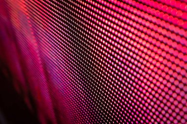 Closeup Led bulanık ekran. Led yumuşak odak arka plan. Soyut 