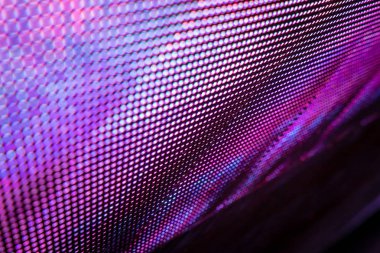 Closeup Led bulanık ekran. Led yumuşak odak arka plan. Soyut 