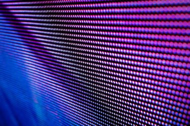 Closeup Led bulanık ekran. Led yumuşak odak arka plan. Soyut 