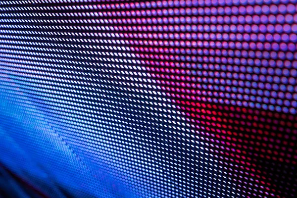 CloseUp LED blurred screen. LED soft focus background. abstract — Stock Photo, Image