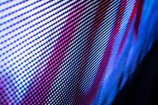 CloseUp LED blurred screen. LED soft focus background. abstract