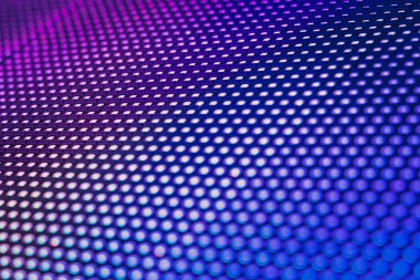 Closeup Led bulanık ekran. Led yumuşak odak arka plan. Soyut 