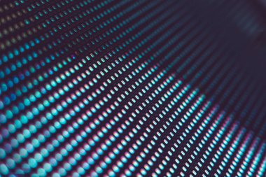 Closeup Led bulanık ekran. Led yumuşak odak arka plan. Soyut 