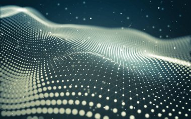 Soyut arka plan. Çokgen şekilli moleküller teknolojisi,