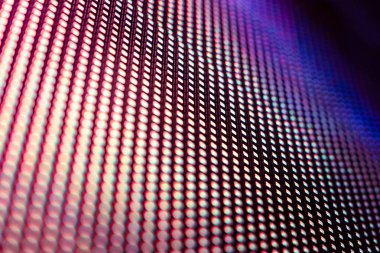 Closeup Led bulanık ekran. Led yumuşak odak arka plan. Soyut 