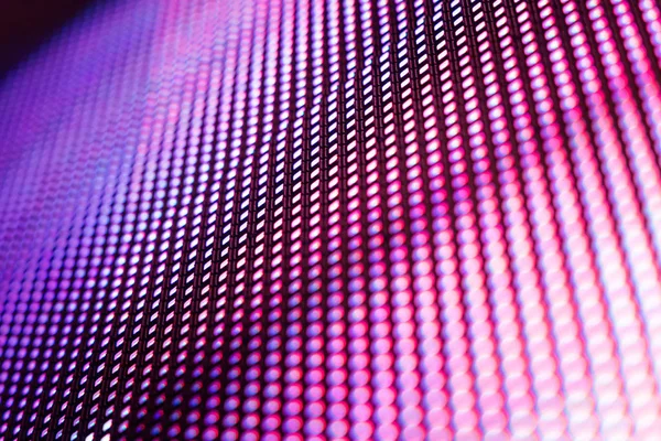 CloseUp LED blurred screen. LED soft focus background. abstract