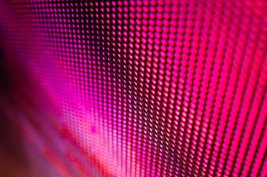 Closeup Led bulanık ekran. Led yumuşak odak arka plan. Soyut 