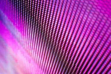 Closeup Led bulanık ekran. Led yumuşak odak arka plan. Soyut 