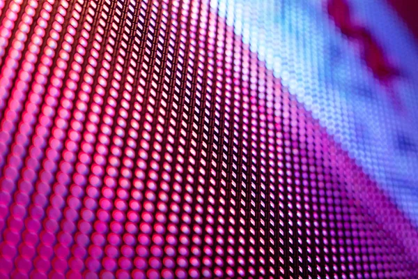 CloseUp LED blurred screen. LED soft focus background. abstract — Stock Photo, Image