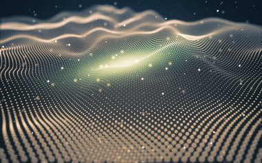 Soyut arka plan. Çokgen şekilli moleküller teknolojisi,