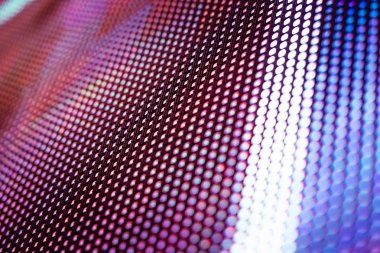 Closeup Led bulanık ekran. Led yumuşak odak arka plan. Soyut 