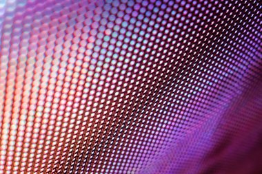 Closeup Led bulanık ekran. Led yumuşak odak arka plan. Soyut 