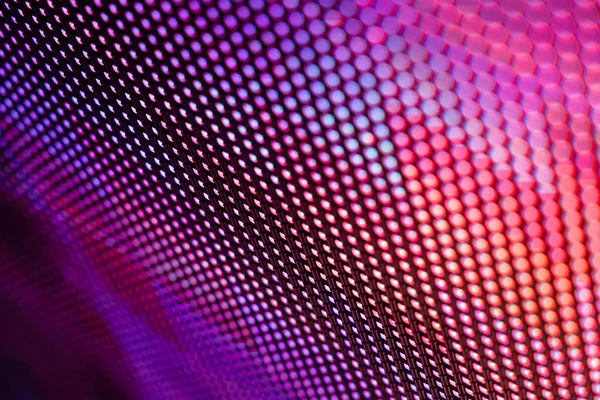 CloseUp LED blurred screen. LED soft focus background. abstract — Stock Photo, Image