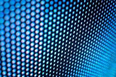 Closeup Led bulanık ekran. Led yumuşak odak arka plan. Soyut 