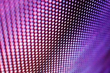 Closeup Led bulanık ekran. Led yumuşak odak arka plan. Soyut 