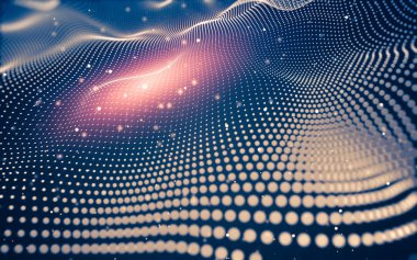 Soyut arka plan. Çokgen şekilli moleküller teknolojisi,